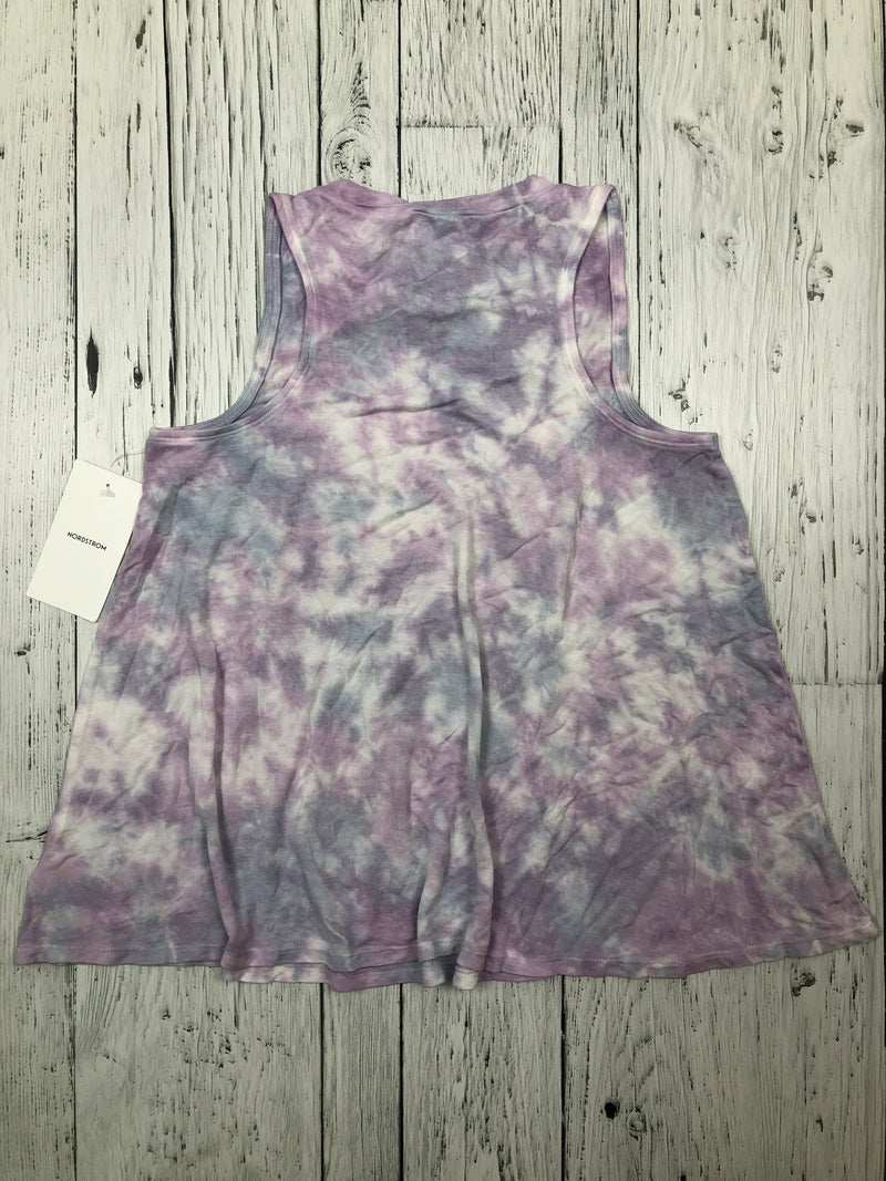 Nordstrom purple patterned tank top - Girls 8/10