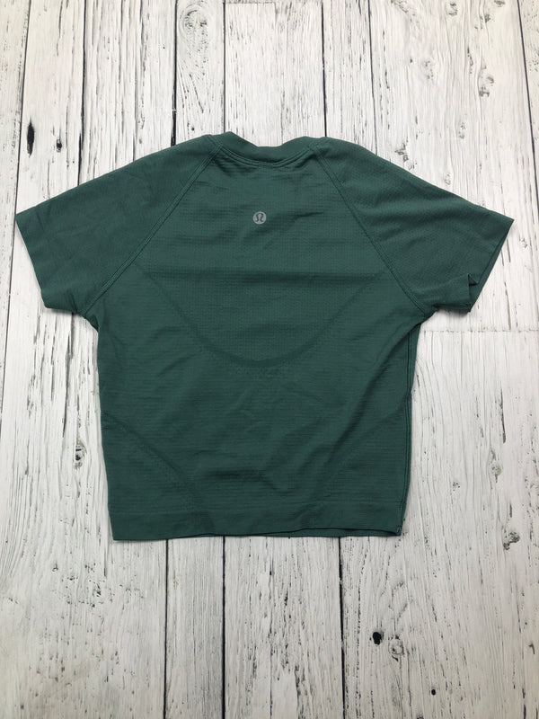 lululemon green cropped t-shirt - Hers XS/2