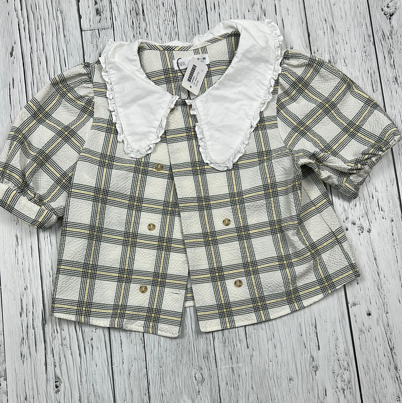 Zara plaid shirt - Girls 11/12