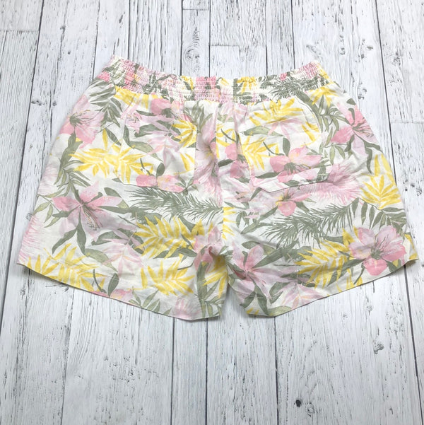 Briggs yellow pink green floral shorts - Hers L