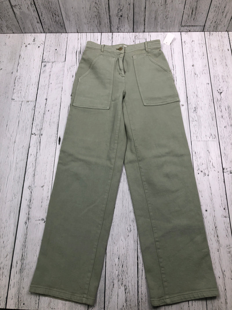 Wilfred Free Aritzia green pants - Hers XXS/00