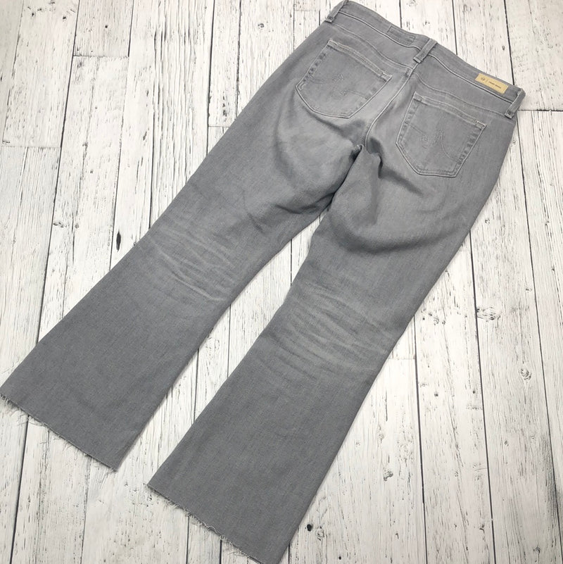 AG boot crop high-rise grey jeans - Hers M/29