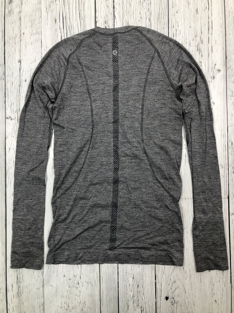 lululemon grey sparkle shirt - Hers S/6