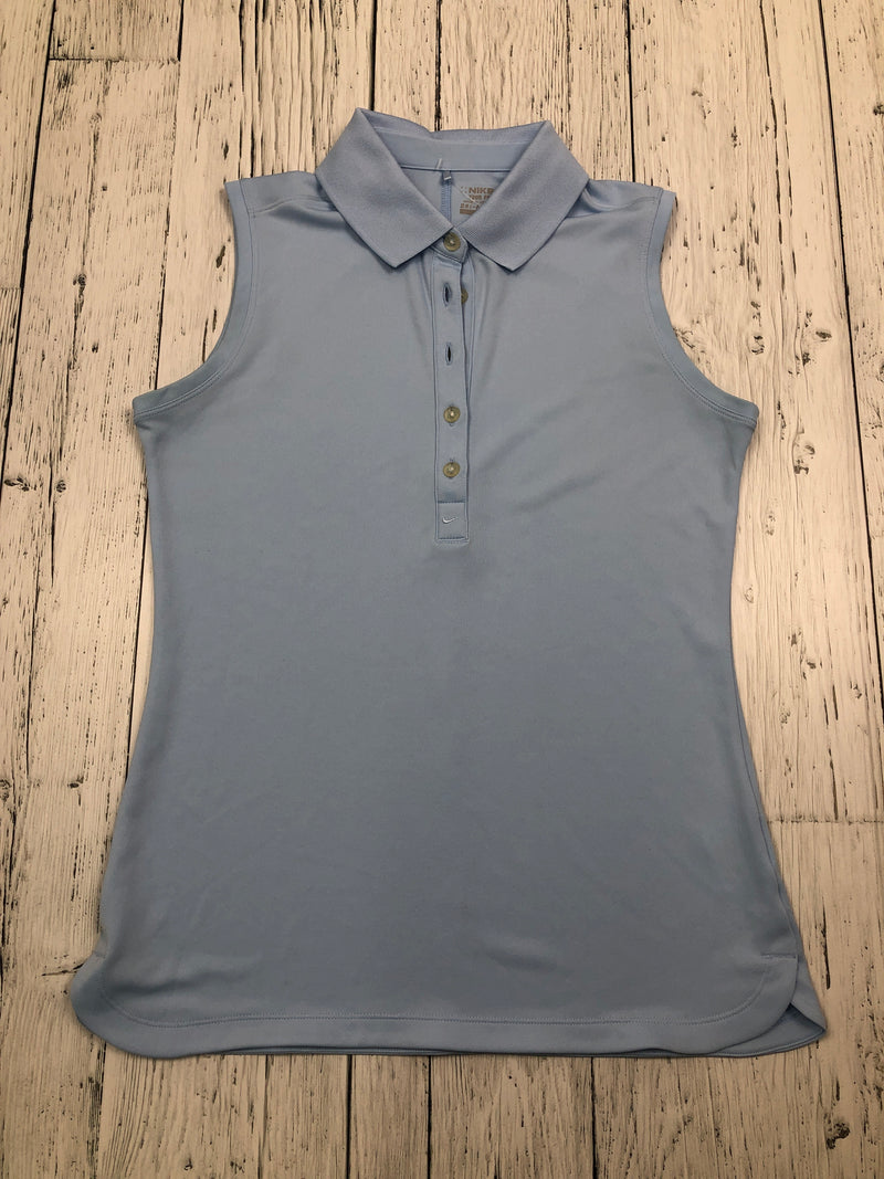 Nike golf blue shirt - Hers S