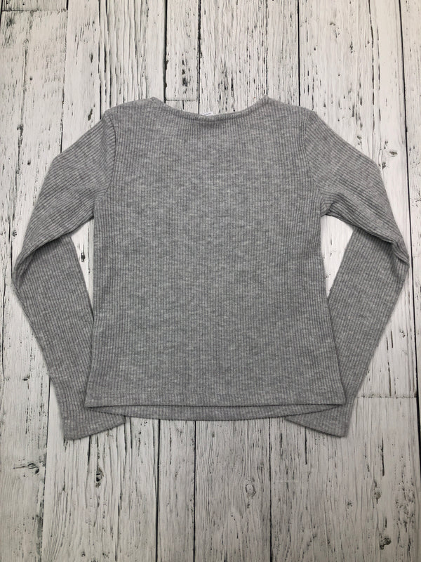 Zara grey long sleeve shirt - Girls 10