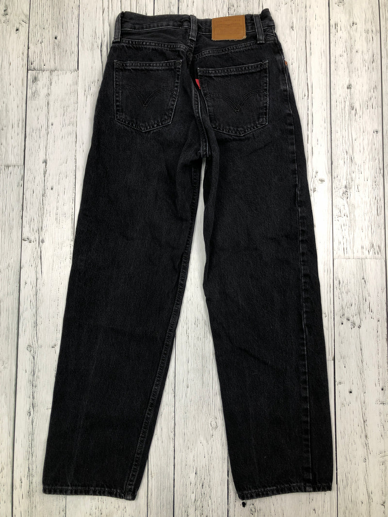 Levi’s dad black jeans - Hers XS/24