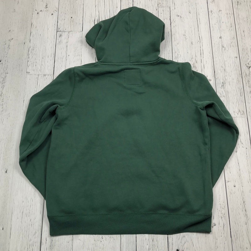 Hollister green hoodie - His L