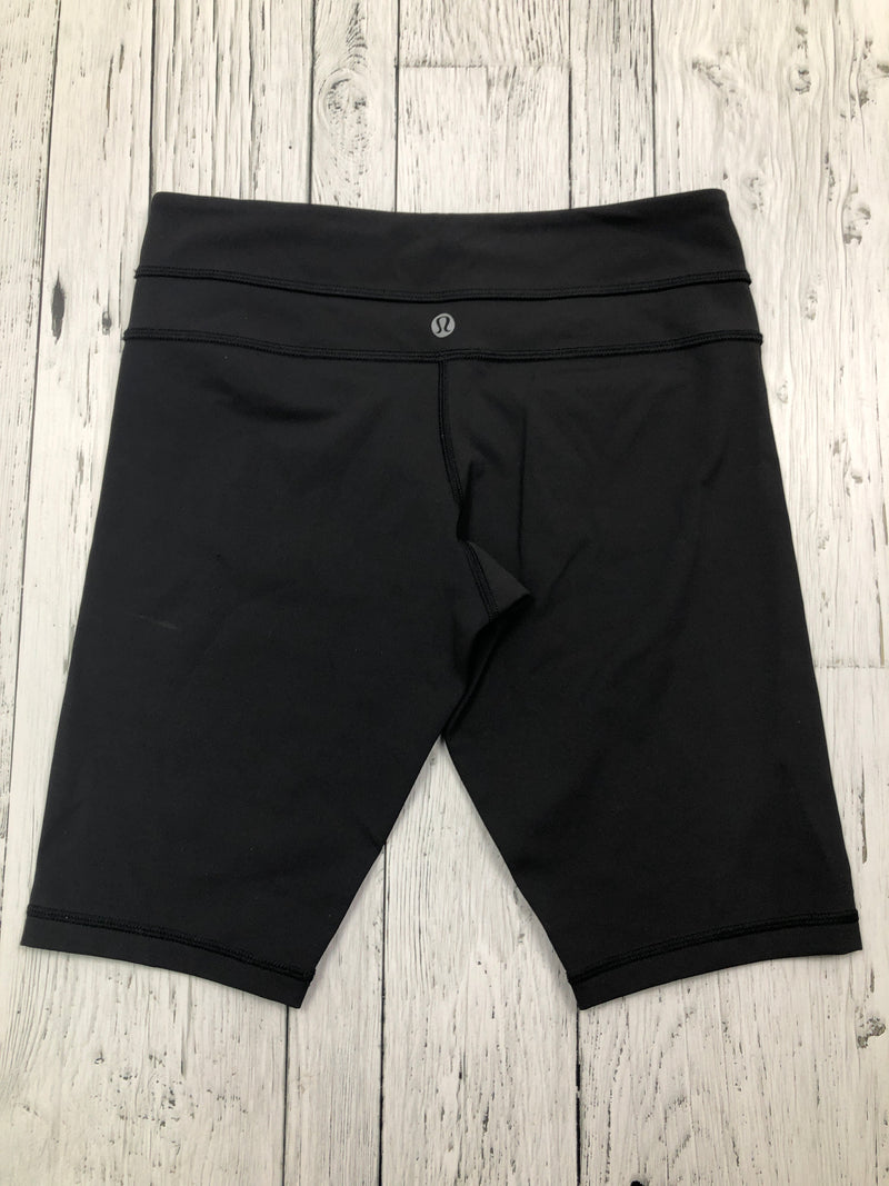 lululemon black biker shorts - Hers S/6