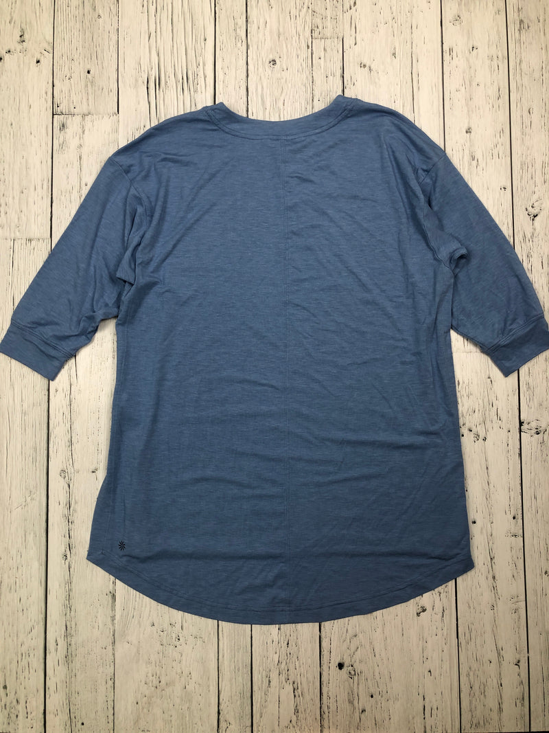 Athleta blue shirt - Hers S
