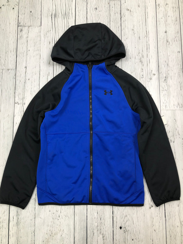 Under armour blue black rain jacket - Boys 10/12