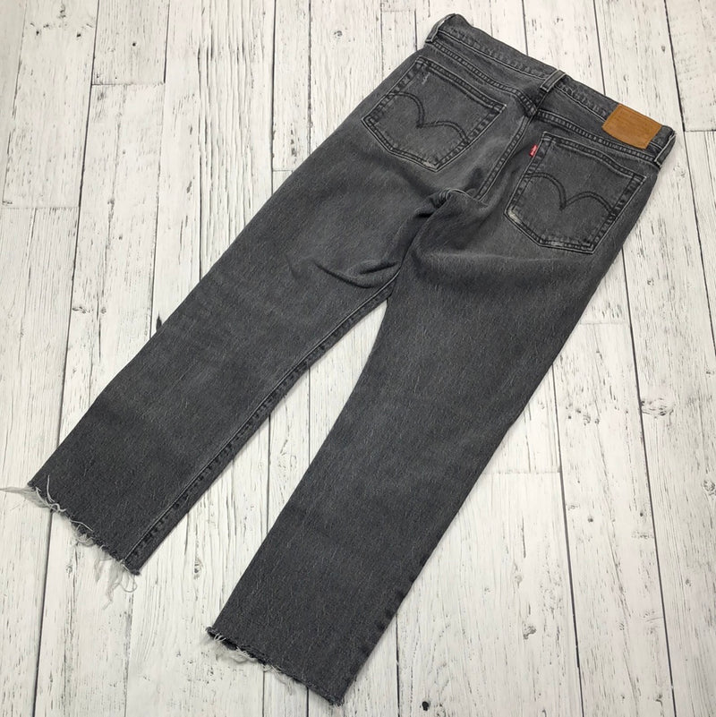 Levi’s black distressed jeans - Hers XS/26