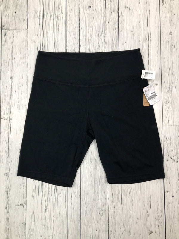 Roots black legging shorts - Hers XL