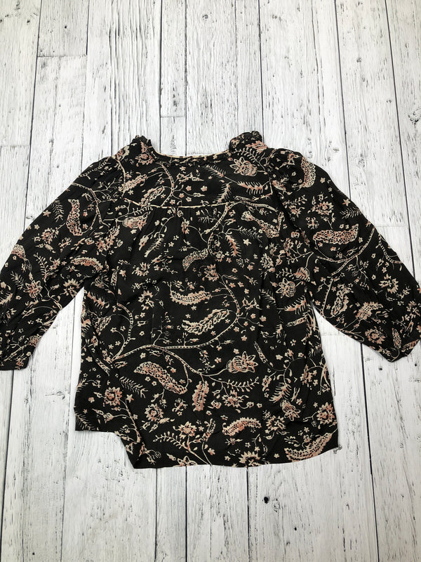Ba&sh brown floral blouse - Hers XS