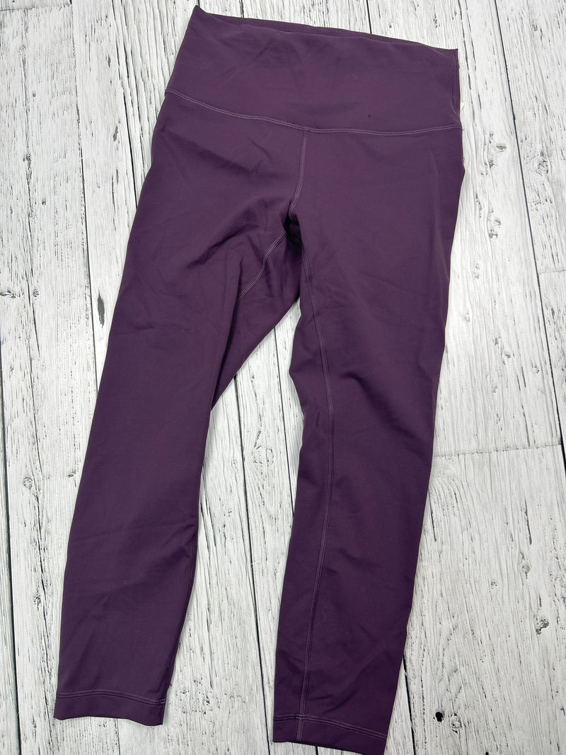 lululemon purple ankle leggings - Hers 8