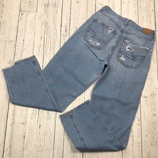American Eagle distressed blue jeans - Hers S/6