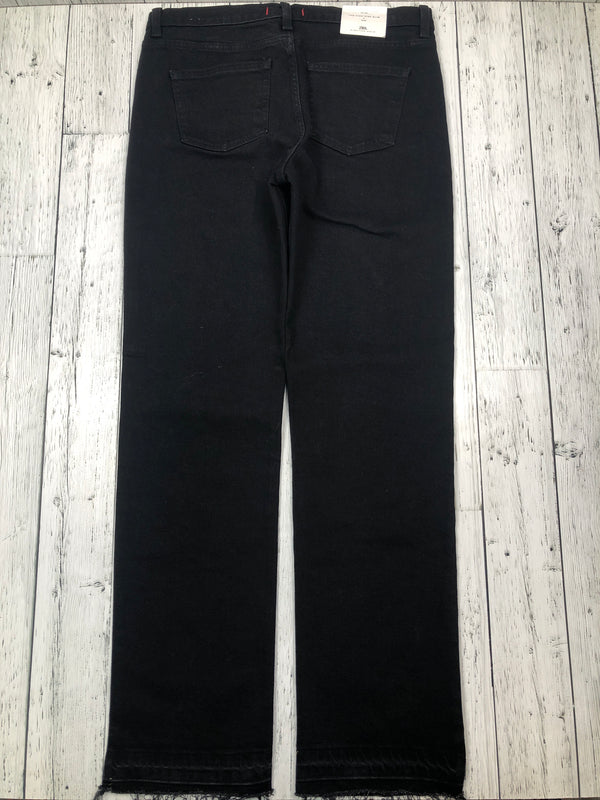 Zara black slim fit high rise jeans - Hers L/12
