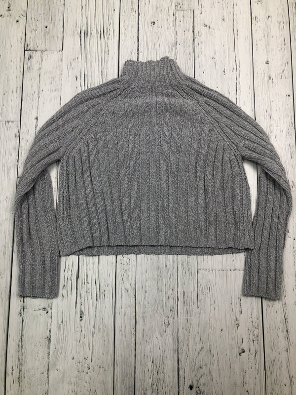 American Eagle knitted grey turtle neck sweater - Hers XS