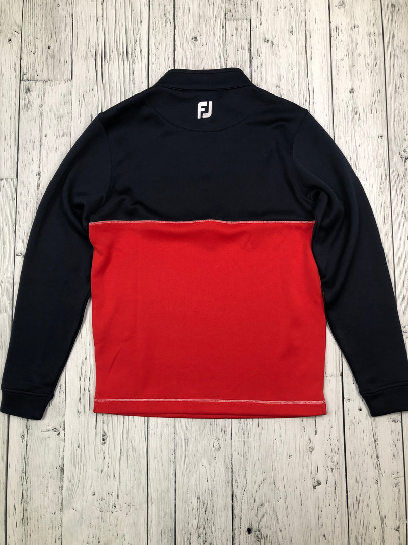 FJ navy blue red sweater - Boys 12