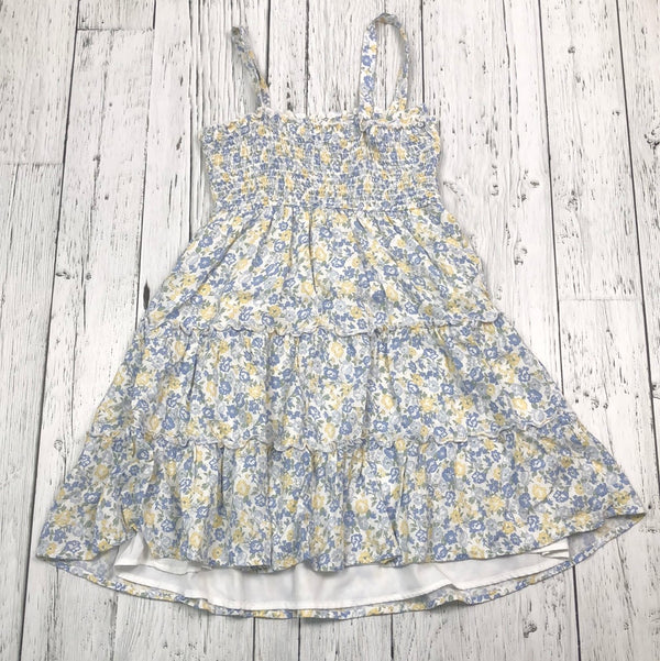 Hollister blue yellow floral dress - Hers XS