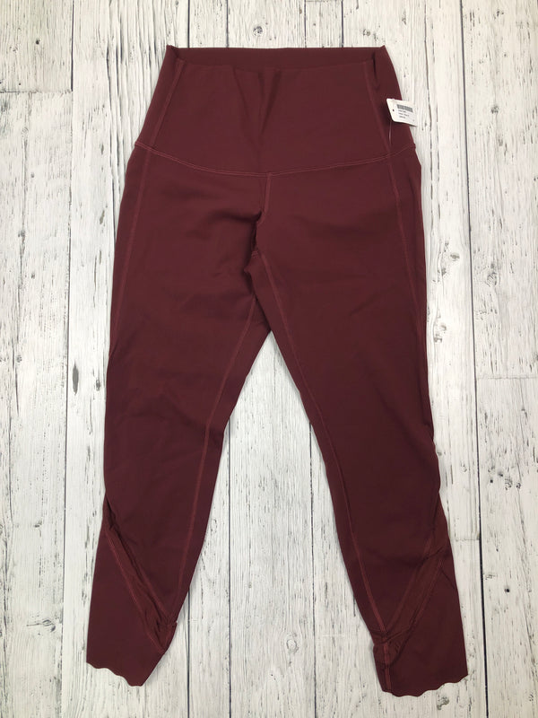 lululemon red leggings - Hers 6