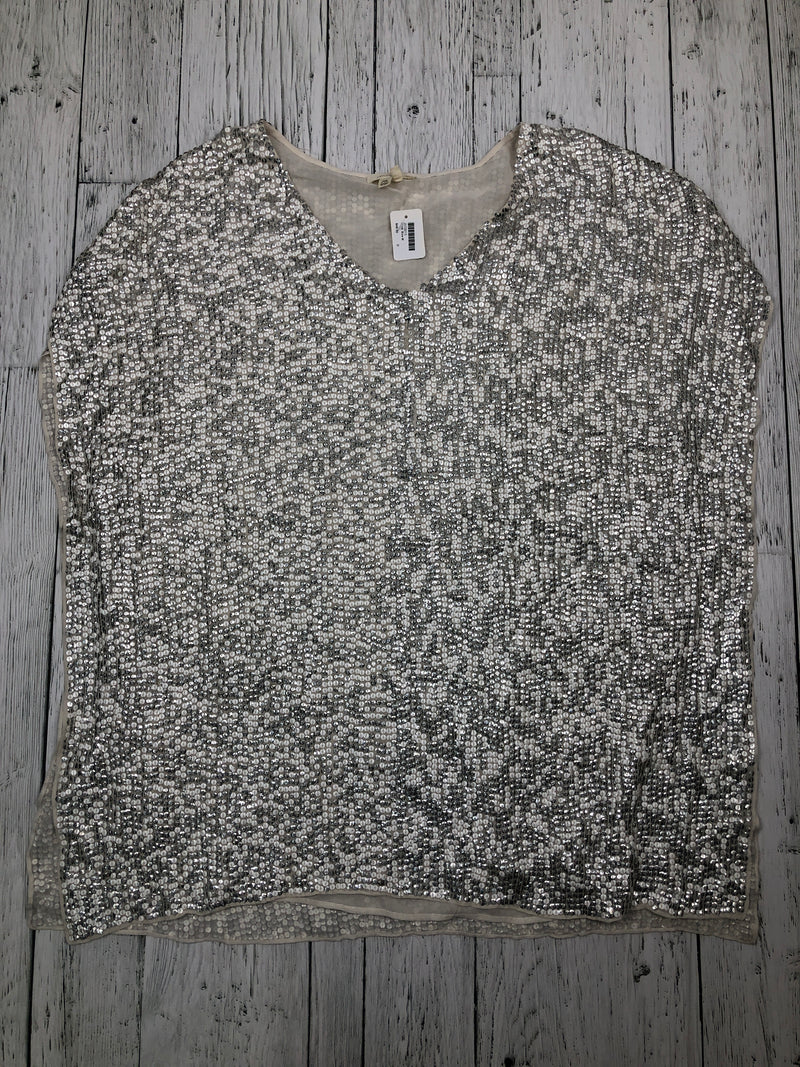 Renzo+kai grey textured shirt - Hers M
