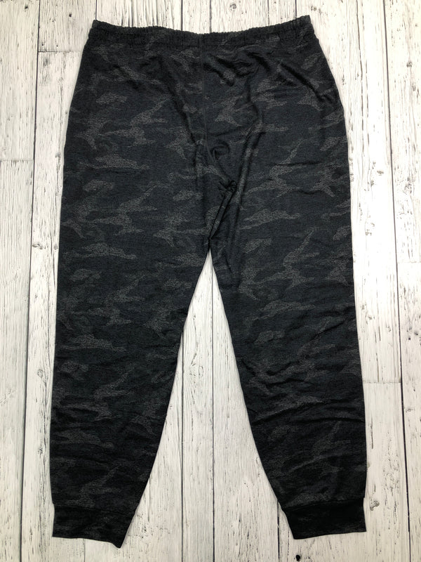 Vuori black patterned sweatpants - Hers S