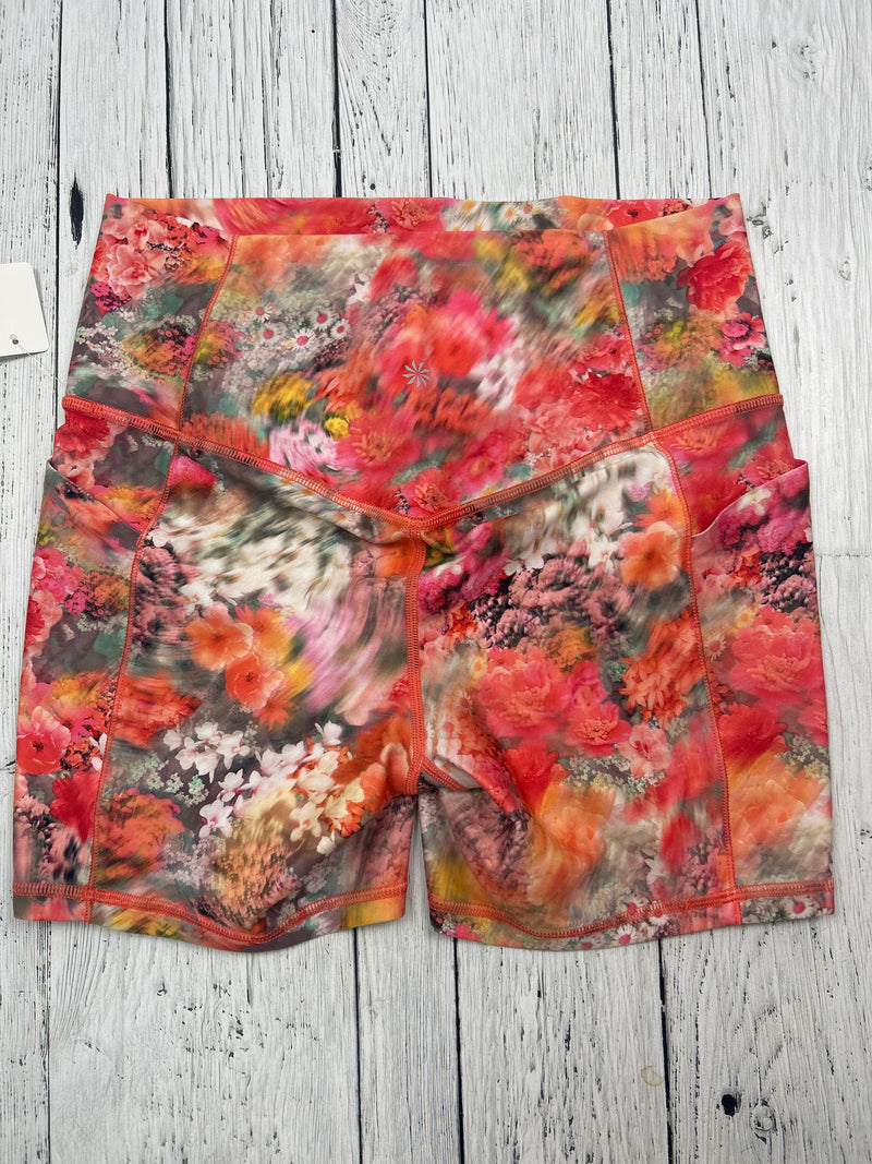 Athleta floral bike shorts - Hers M