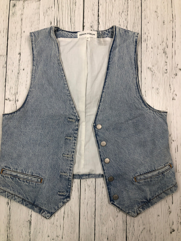 Denim Forum Jean vest - Hers L