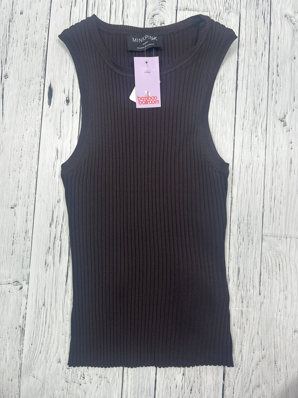 Mink Pink brown tank top - Hers M