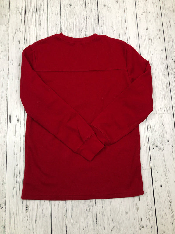 Ralph Lauren red polo long sleeve - Boys 14/16