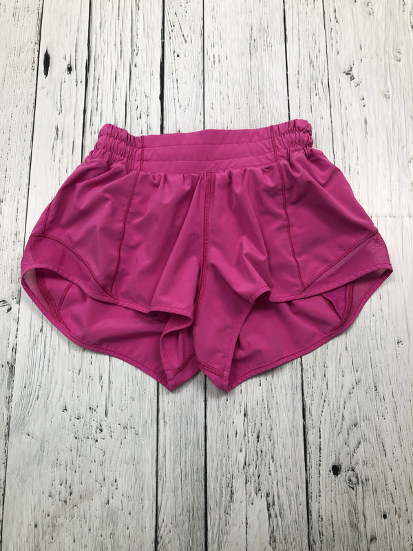 lululemon pink shorts - Hers XXS/0