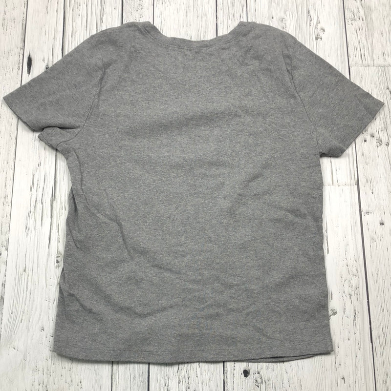 Hollister graphic grey cropped t-shirt - Hers M