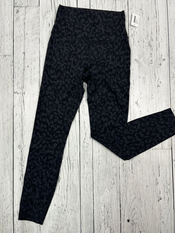 lululemon black pattern leggings - Hers 4