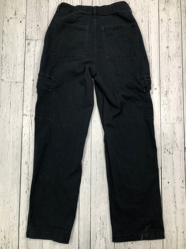 Hollister black cargo pants - Hers M/28