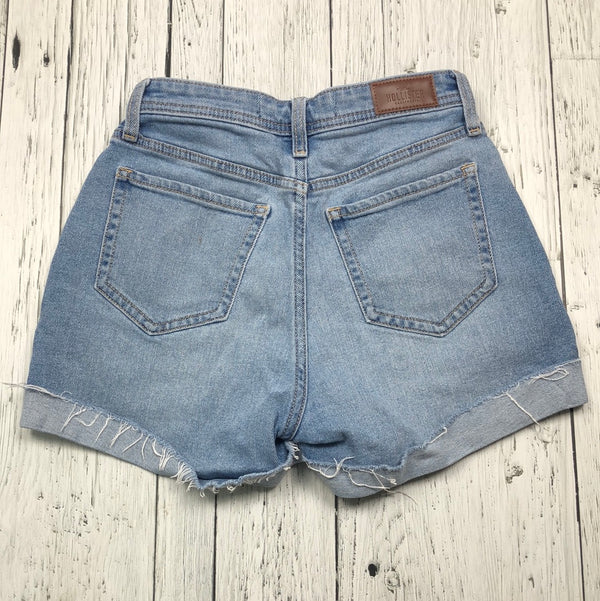 Hollister blue jean shorts - Hers XS/25