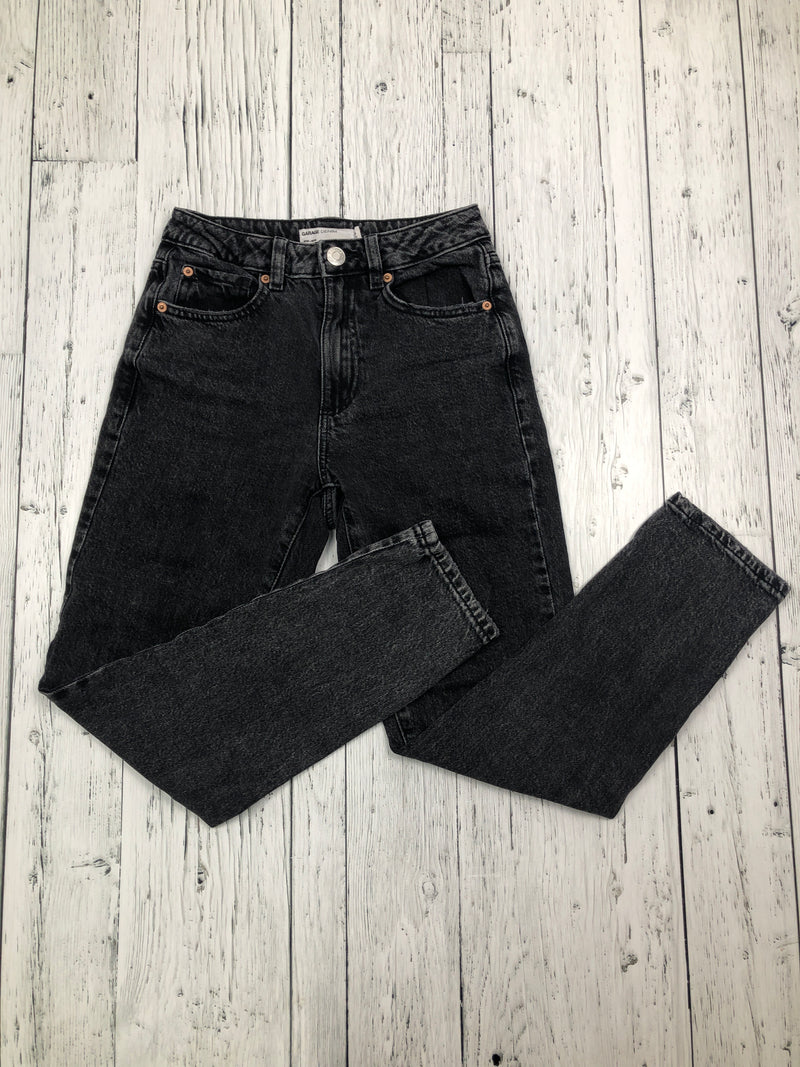 Garage Black Mom Jeans - Hers XXS/23