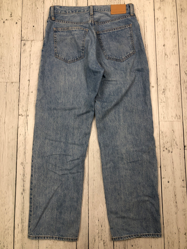 Denim Forum 90s Marlo hi rise baggy blue jeans - Hers S/28