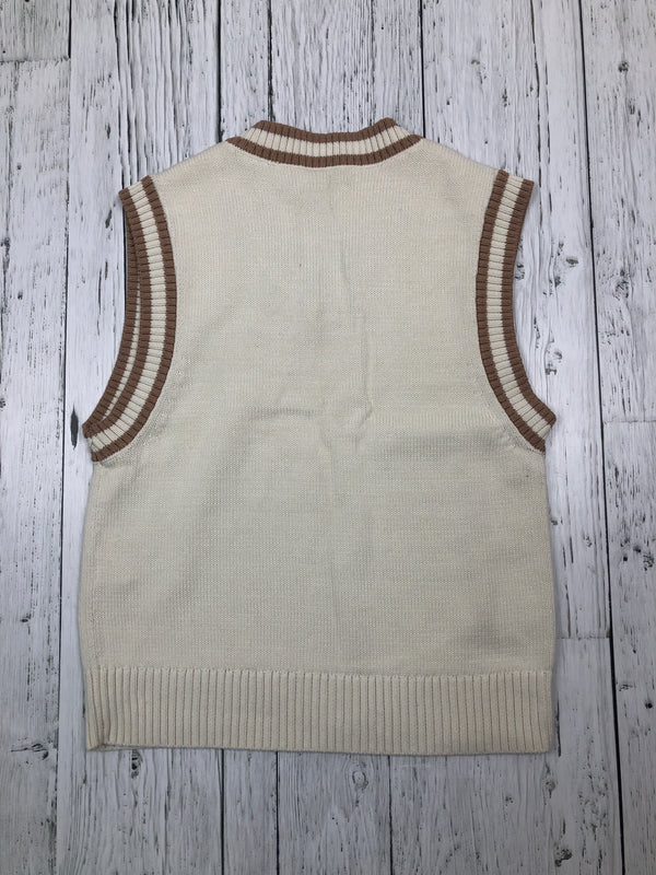 Aritzia Tna white sweater vest - Hers XS