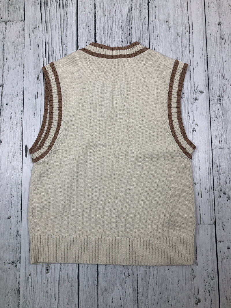 Aritzia Tna white sweater vest - Hers XS