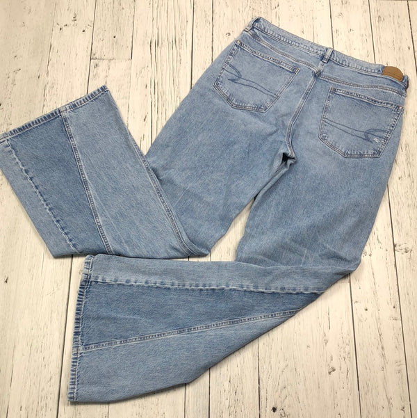 American Eagle boot leg blue jeans - Hers L/12