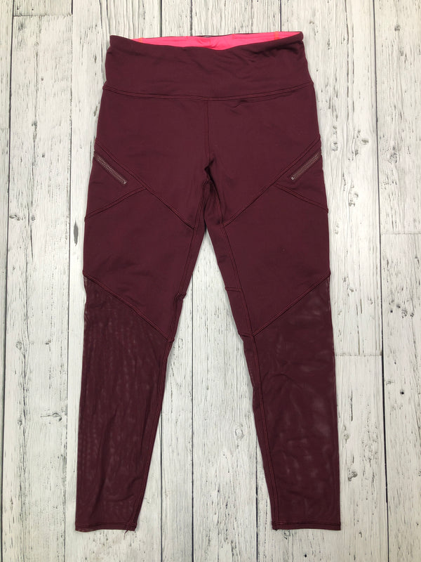 ivivva burgundy leggings - Girls 14