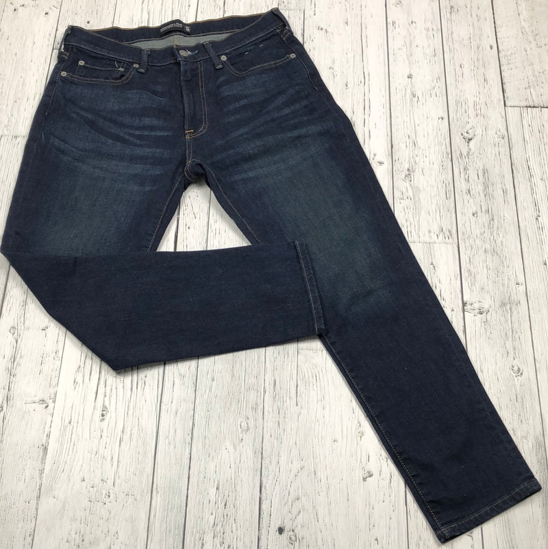 Abercrombie Dark Wash Denim Jeans - His 32x30