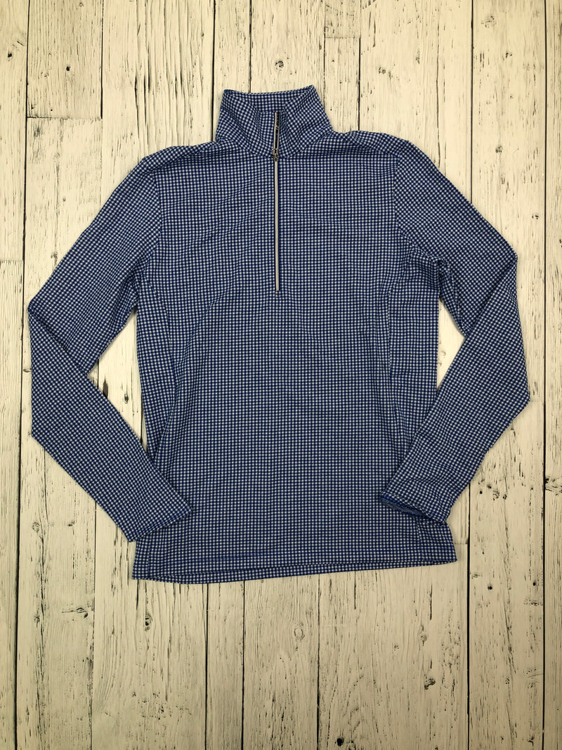 Ralph Lauren blue checkered long sleeve - Hers S