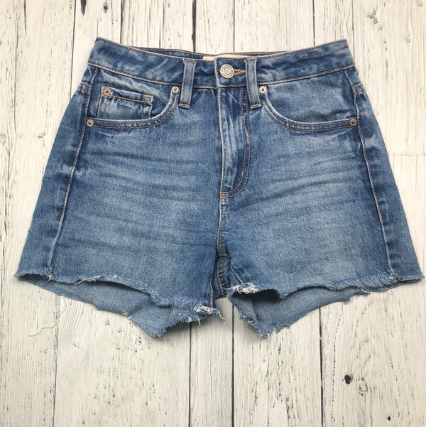 Garage blue jean shorts - Hers XXS/00