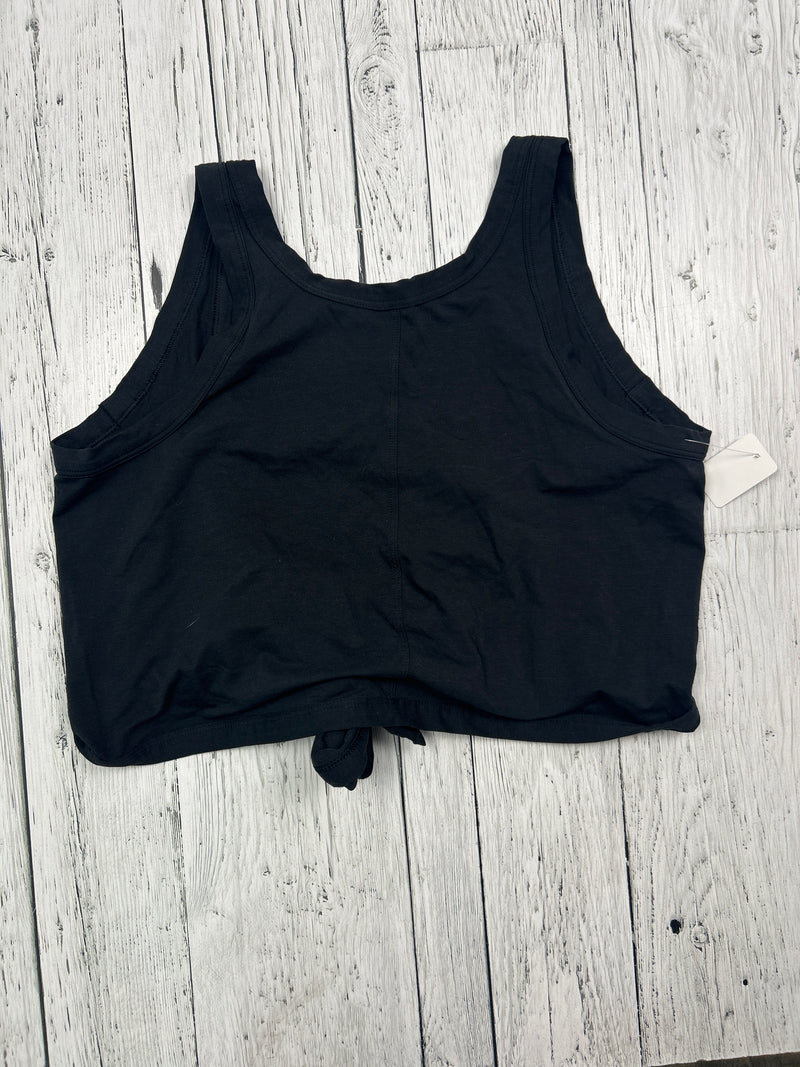 lululemon black crop tank top - Hers 4