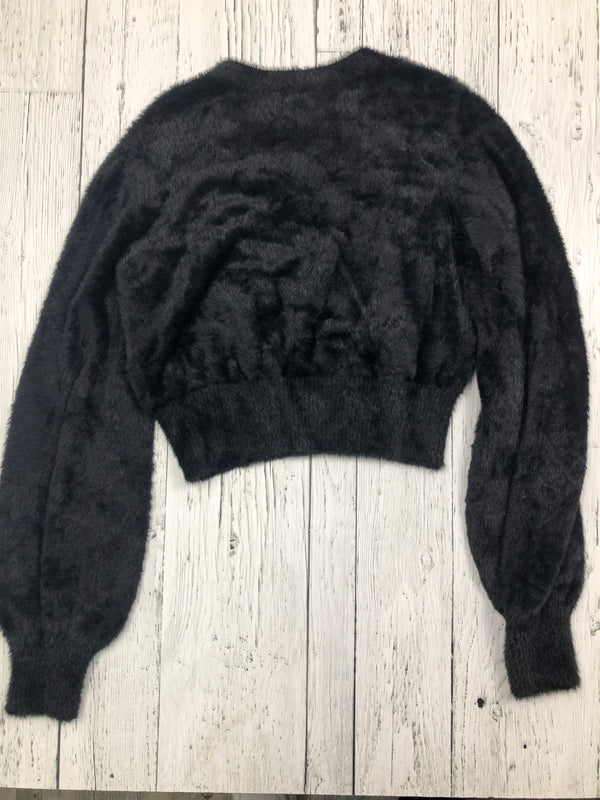 Sunday Best Aritzia black crop sweater - Hers S