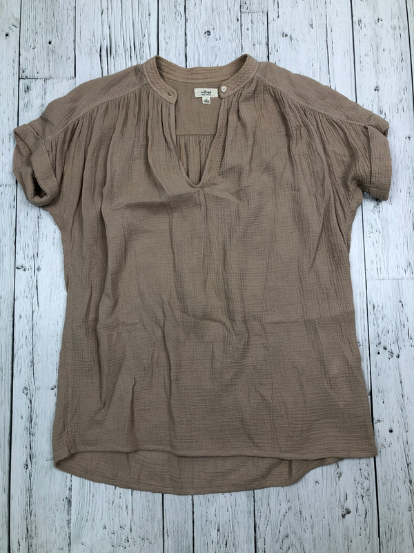 Wilfred Aritzia brown shirt - Hers XS