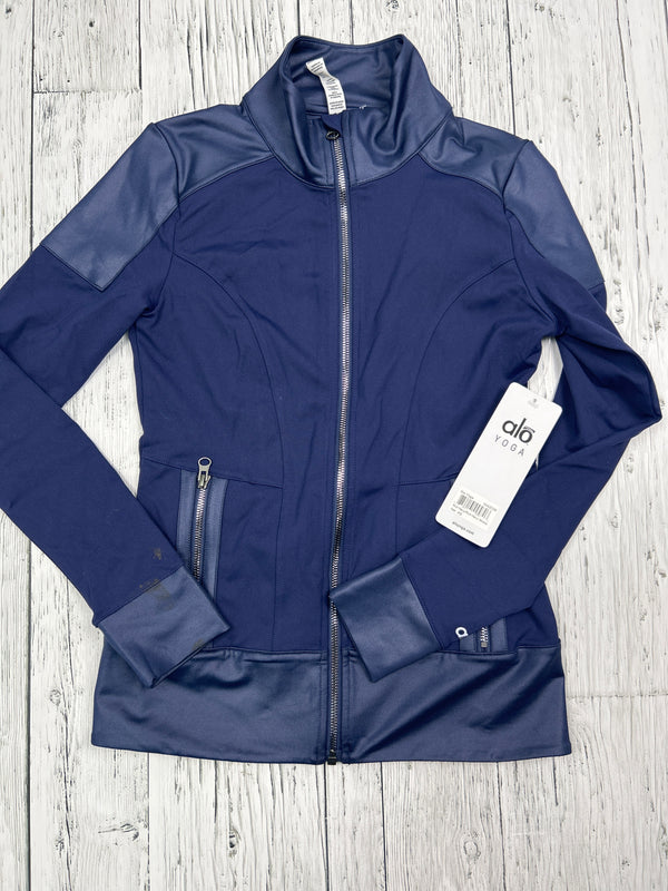 Alo blue moto jacket - Hers XS