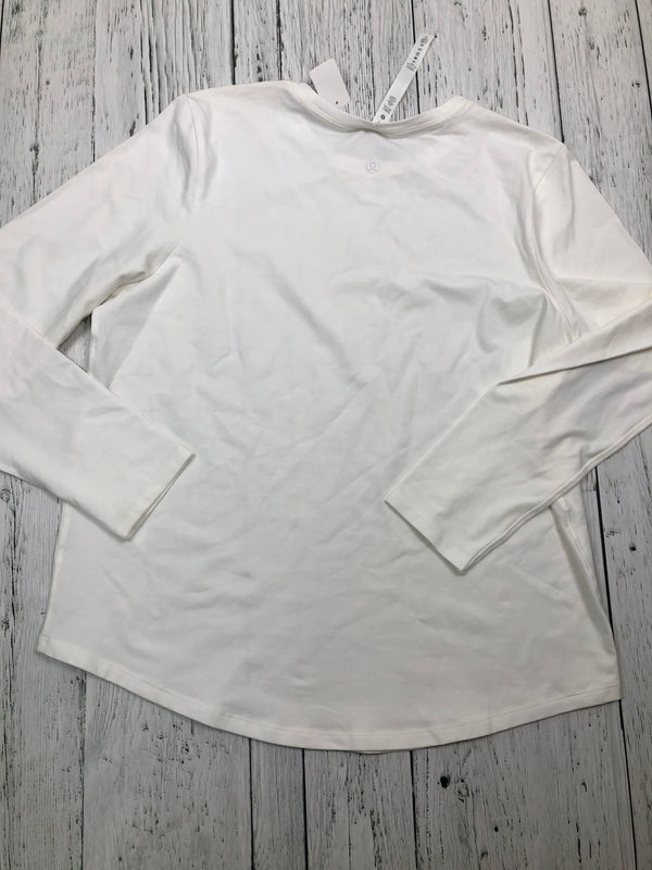 lululemon white long sleeve shirt - Hers 12