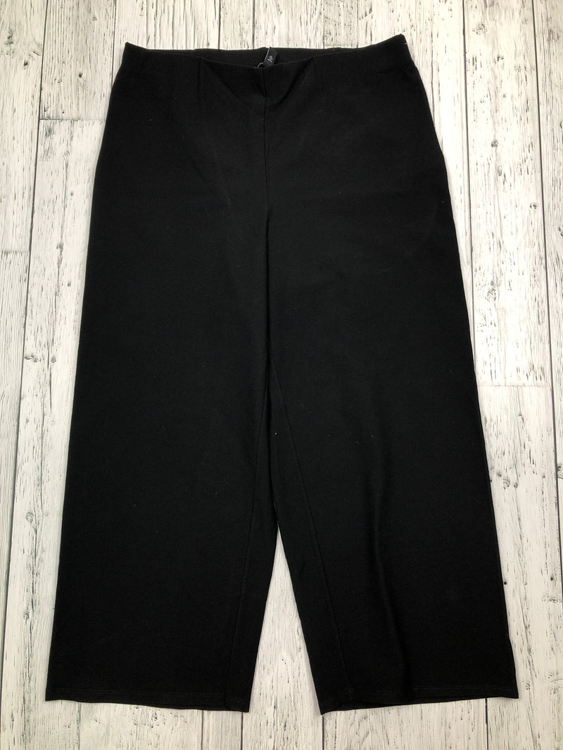 Eileen Fisher black pants - Hers L